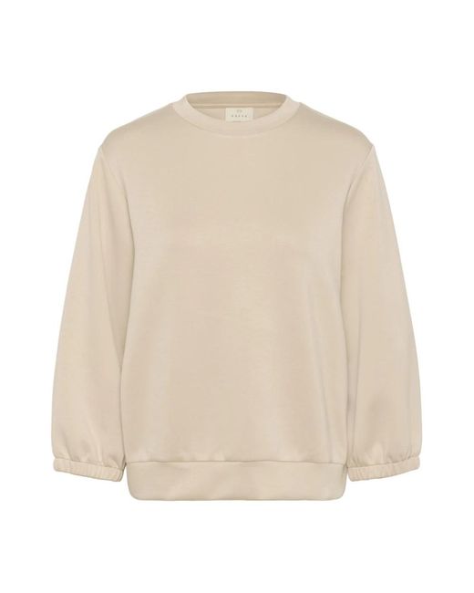 Sweatshirts di Kaffe in Natural
