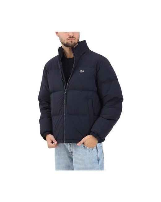 Lacoste Blue Down Jackets for men