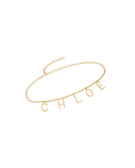 Chloé Metallic Belts
