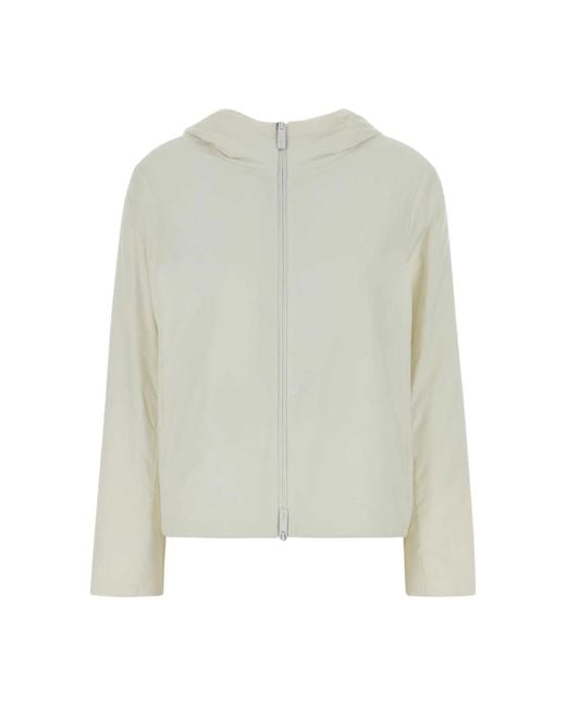 Herno Laminar Hooded Jacket in het Green