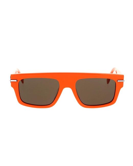 Fendi Orange Sunglasses for men