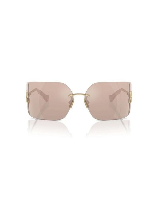 Miu Miu Yellow Sunglasses