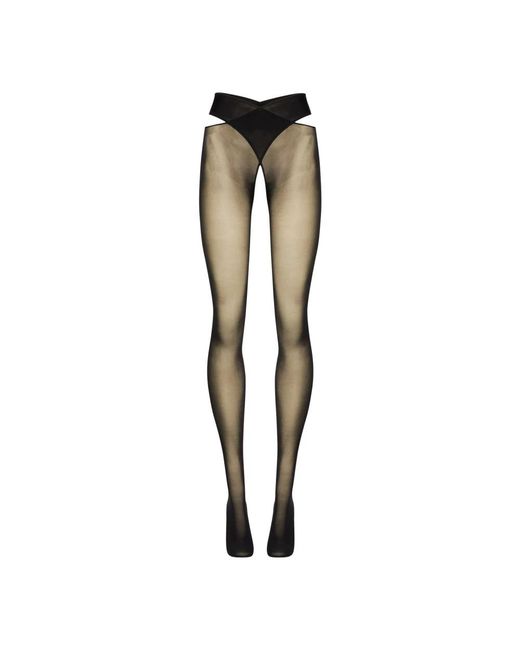 Wolford Black Individual 12 Stay-Hip