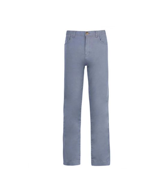 Barbour Blue Straight Jeans for men