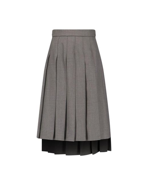 Skirts grey di Thom Browne in Gray