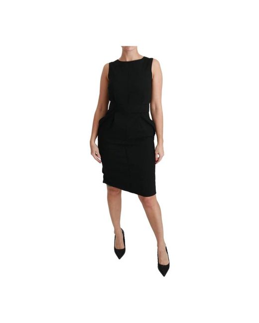 Dolce & Gabbana Black Midi Dresses