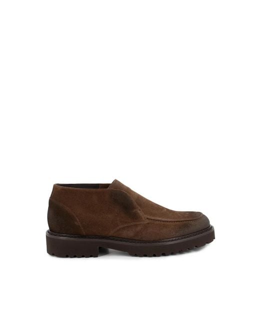Doucal's Brown Ankle Boots for men