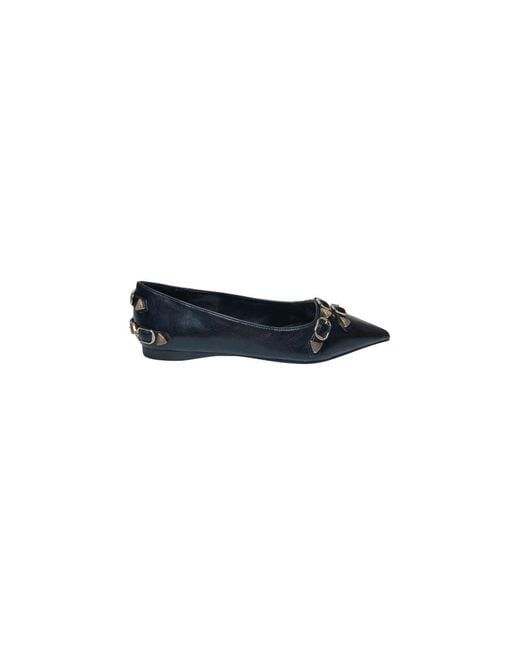 Steve Madden Blue Ballerinas