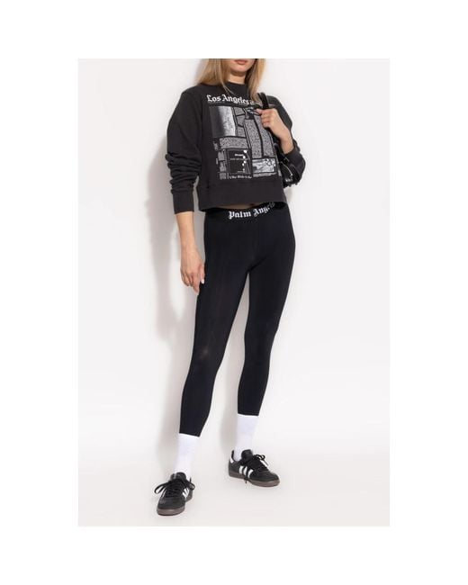 Sweatshirts di Palm Angels in Black