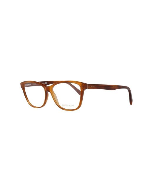 Emilio Pucci Brown Glasses