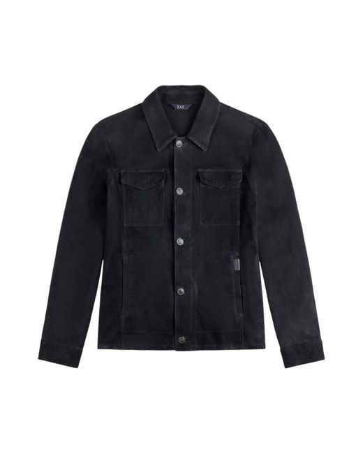 Denim Jackets Fay pour homme en coloris Blue
