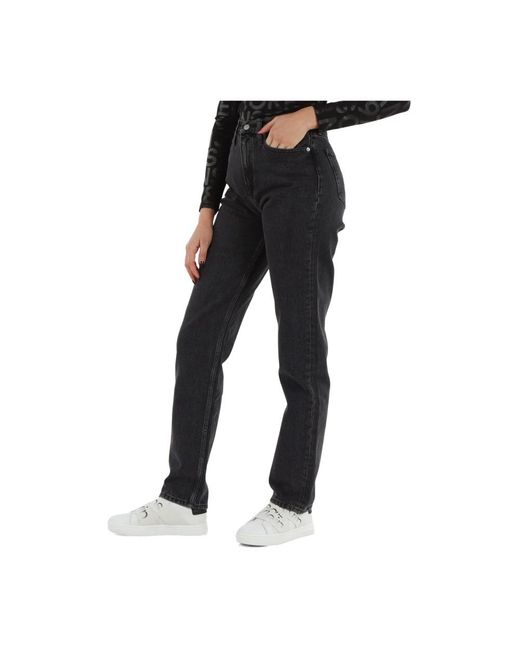 Calvin Klein Black Loose-Fit Jeans