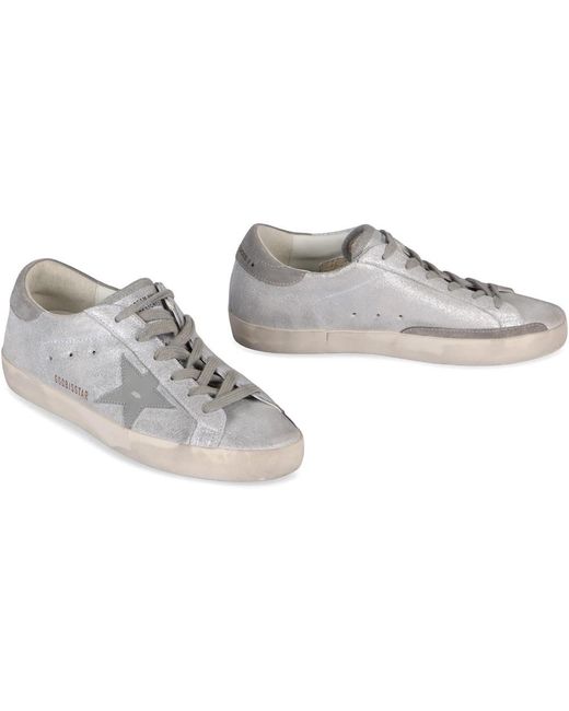 Golden Goose Deluxe Brand Gray Sneakers