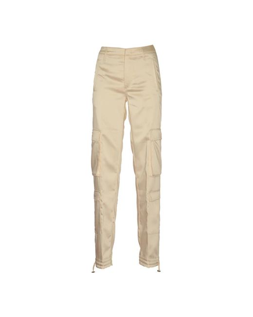 Trousers > slim-fit trousers Dondup en coloris Natural