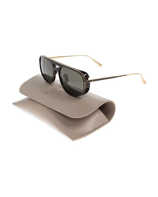Linda Farrow Gray Sunglasses