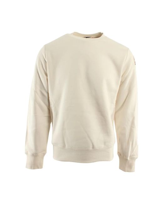 Parajumpers White Sweatshirts for men