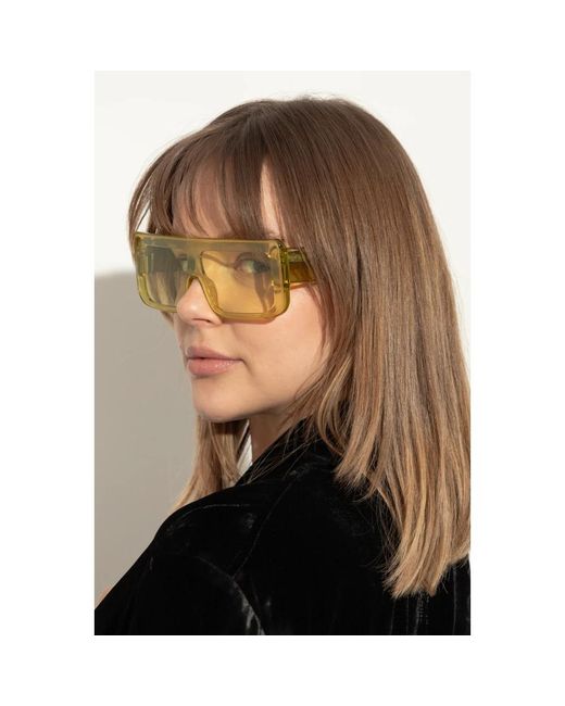 Sunglasses di Rick Owens in Yellow