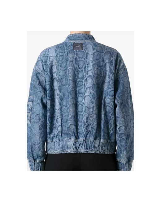 Bomber Jackets Liu Jo de color Blue