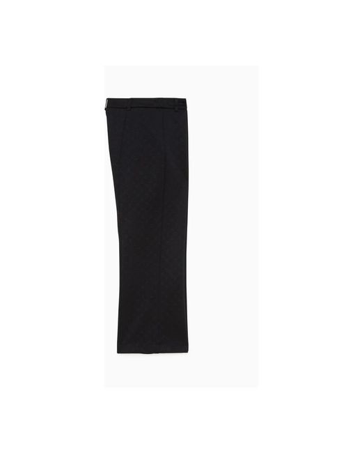 Patrizia Pepe Black Wide Trousers
