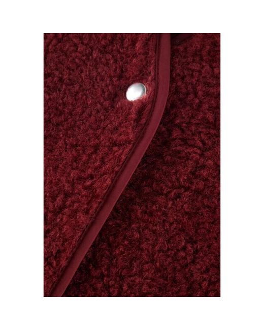 Object Jassen ,Rood ,Polyester Objella Gilet Noos in het Red
