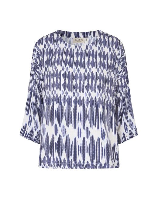 Masai Elvia Top in het Blue