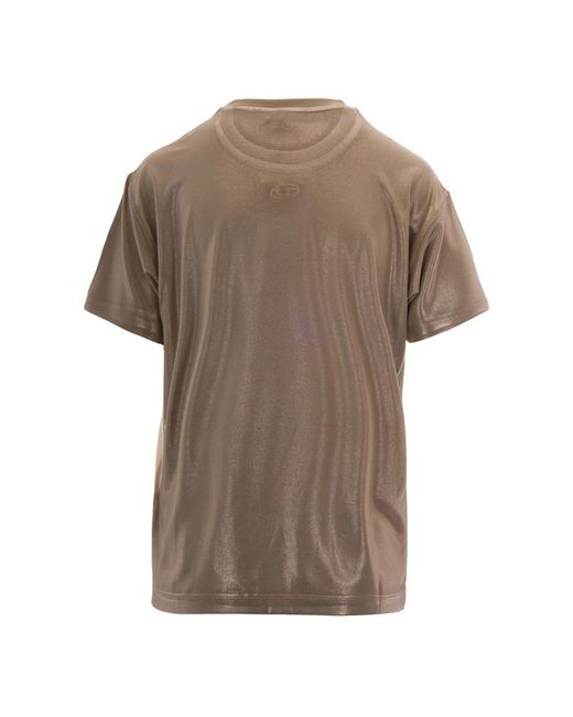 DIESEL Brown T-Shirts