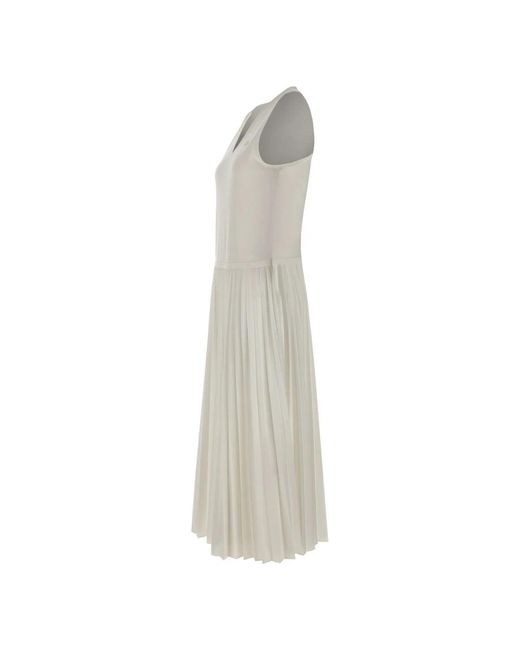 Maxi Dresses Lacoste de color White