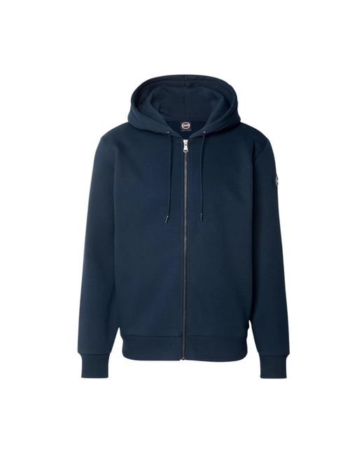 Colmar Blauwe Zip Hoodie Sweater in het Blue voor heren