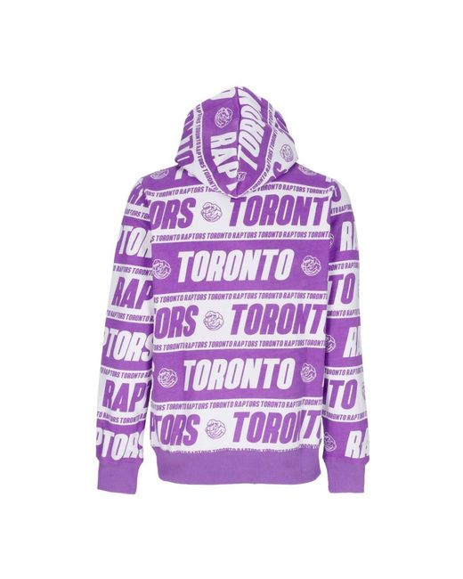 Mitchell & Ness Purple Hoodies for men