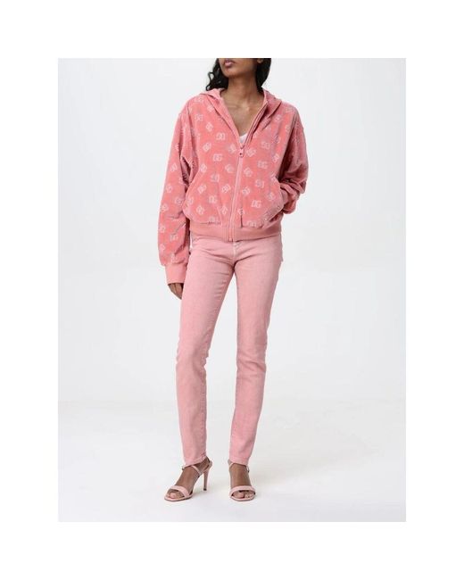 Zip-Throughs di Dolce & Gabbana in Pink