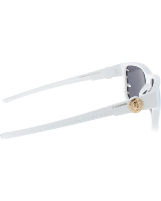 Philipp Plein Sportliche sonnenbrille modell spp004 in White für Herren