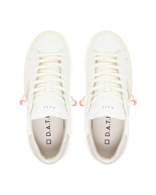 Date Sneakers in het White
