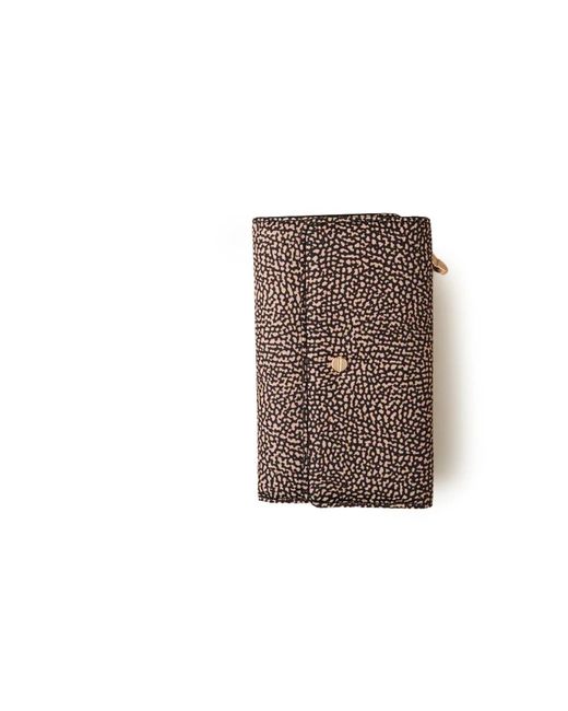 Wallets & Cardholders Borbonese de color Brown