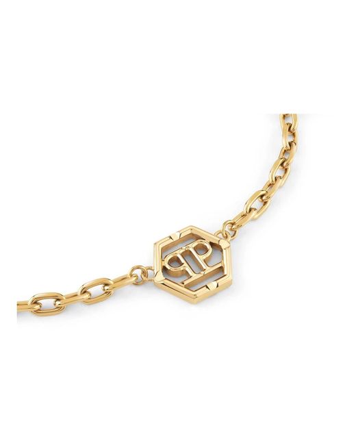 Necklaces Philipp Plein de color Metallic