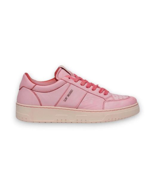 SAINT SNEAKERS Pink Sneakers for men