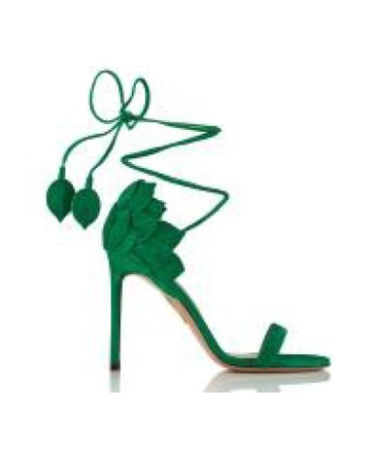Aquazzura High Heel Sandals in het Green