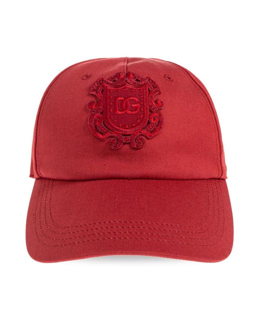 Caps di Dolce & Gabbana in Red da Uomo