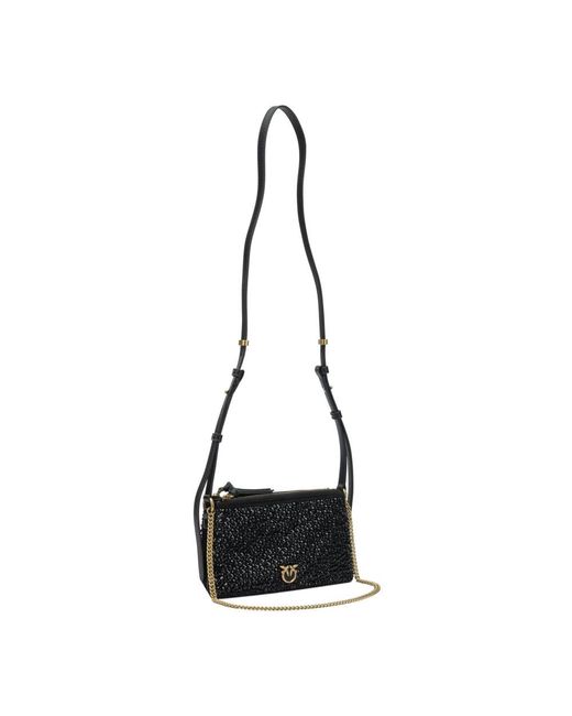 Pinko Black Cross Body Bags