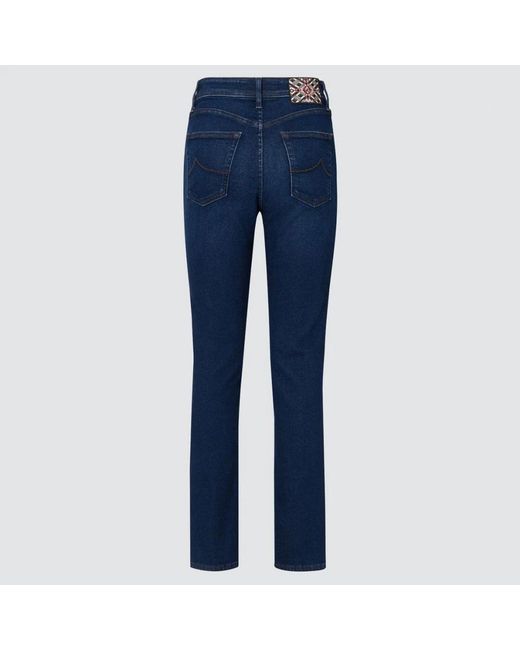 Jacob Cohen Blue Slim Fit Jeans