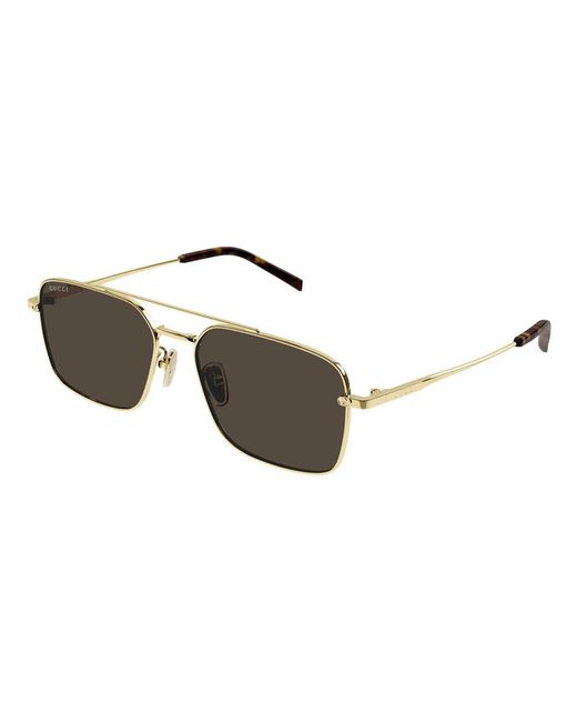 Gucci Brown Sunglasses for men