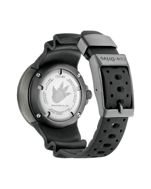 Citizen Sportuhr Aus Gummi Mit Strapazierfähigem Armband in Black für Herren