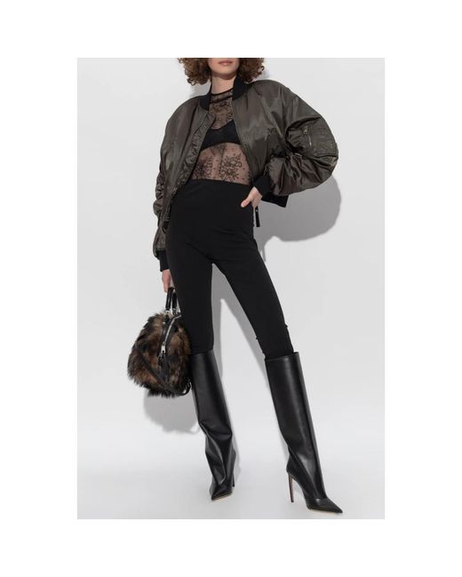 Dolce & Gabbana Black Bomber Jackets