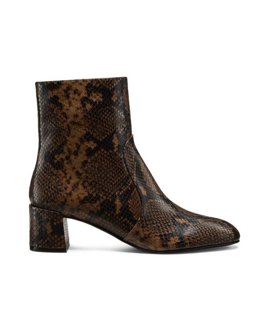 Stuart Weitzman Brown Heeled Boots