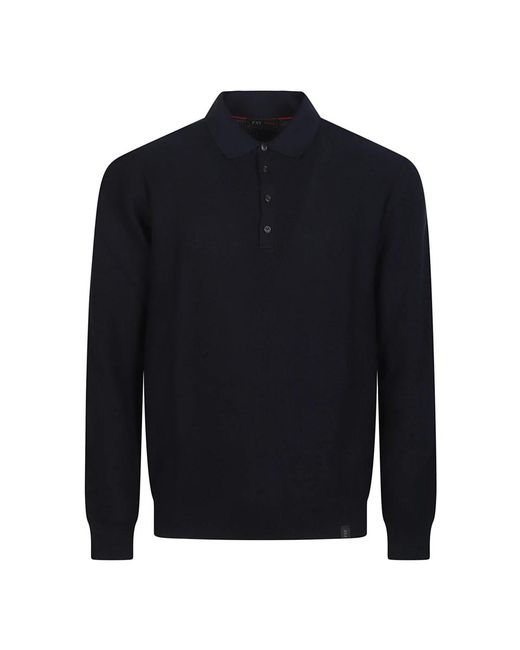 Fay Polo-Pullover in Blue für Herren