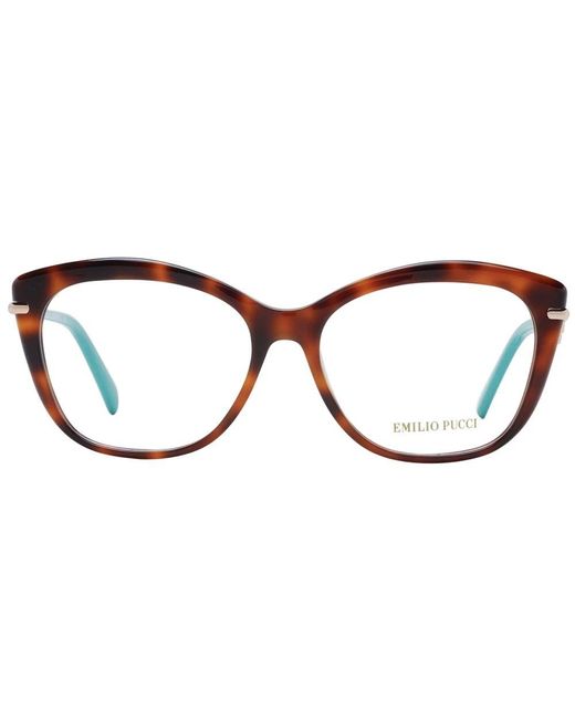 Emilio Pucci Brown Glasses