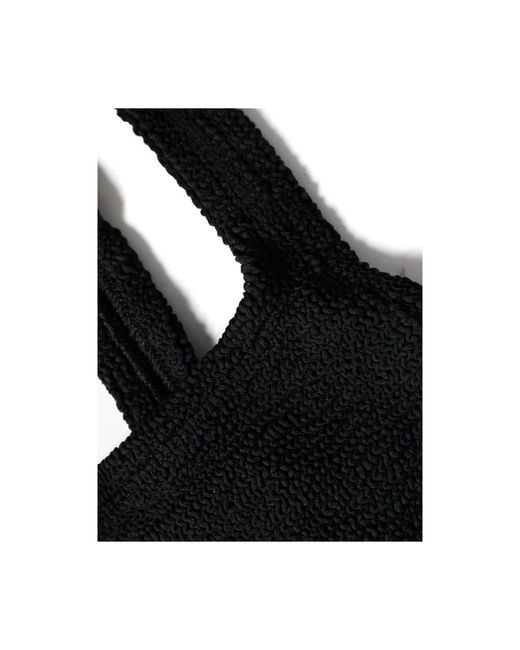 Hunza G Black Bikinis