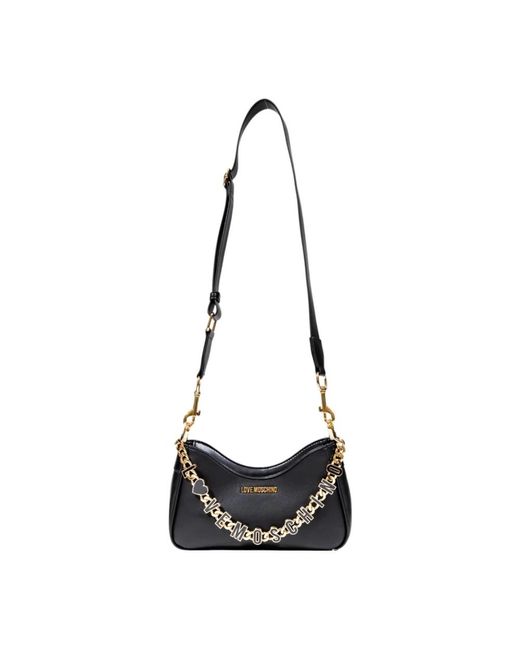 Shoulder Bags Love Moschino en coloris Black