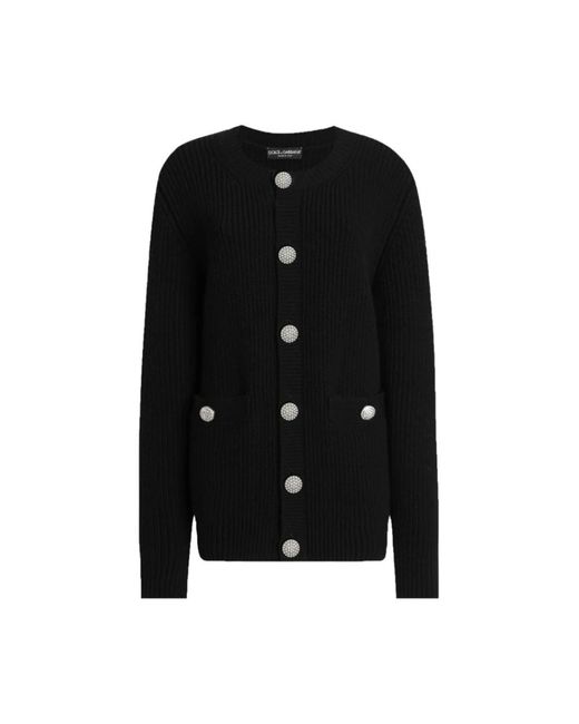 Cardigans Dolce & Gabbana de color Black