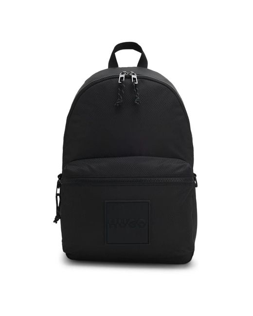 HUGO Black Jhin Backpack