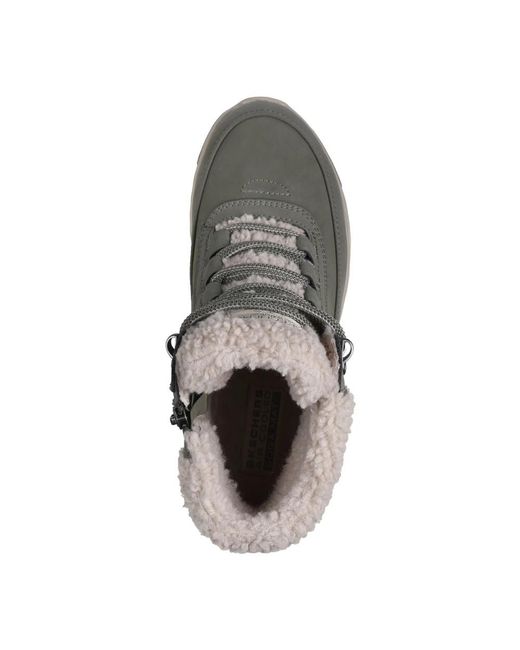 Winter Boots Skechers de color Gray